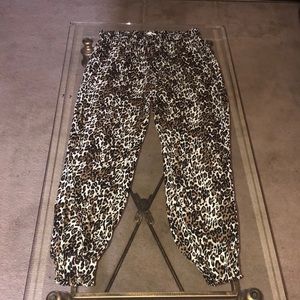 Leopard joggers/pants
